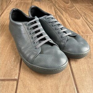 Birchbury Men's 12 Blue Leather Sneakers